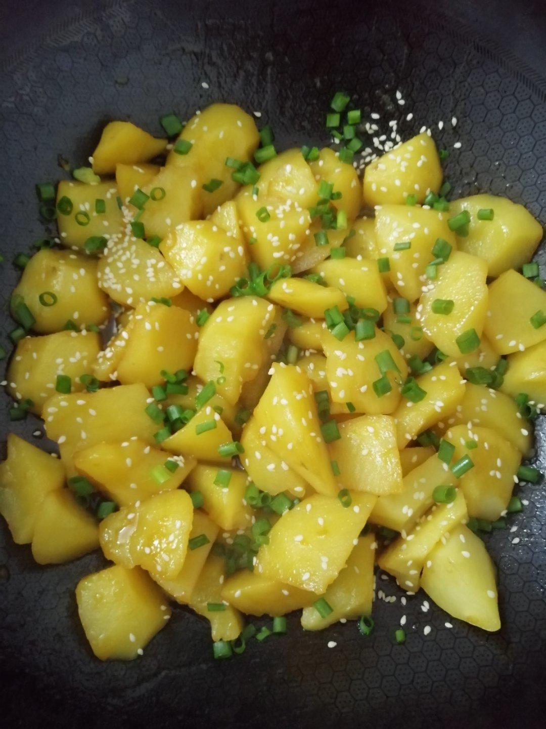 大小朋友都爱的糖醋土豆