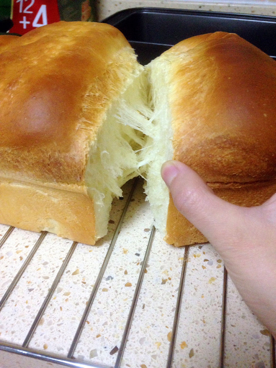吐司面包 ——超软拉丝