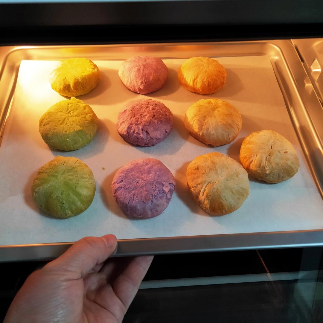 玫瑰鲜花饼