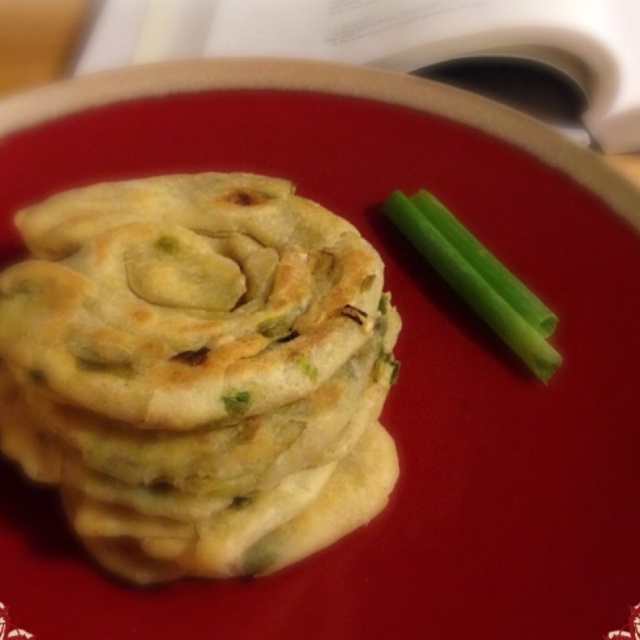 自制葱油饼