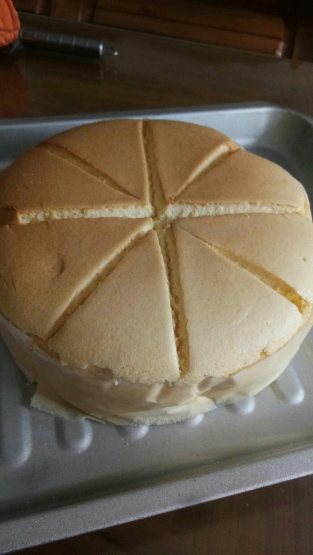 原味戚风蛋糕