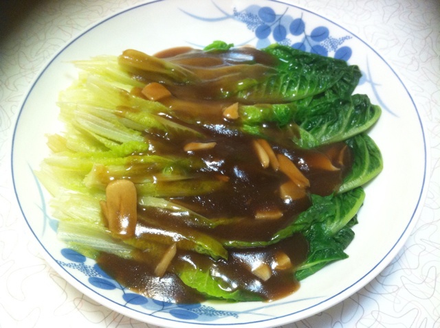 蚝油生菜