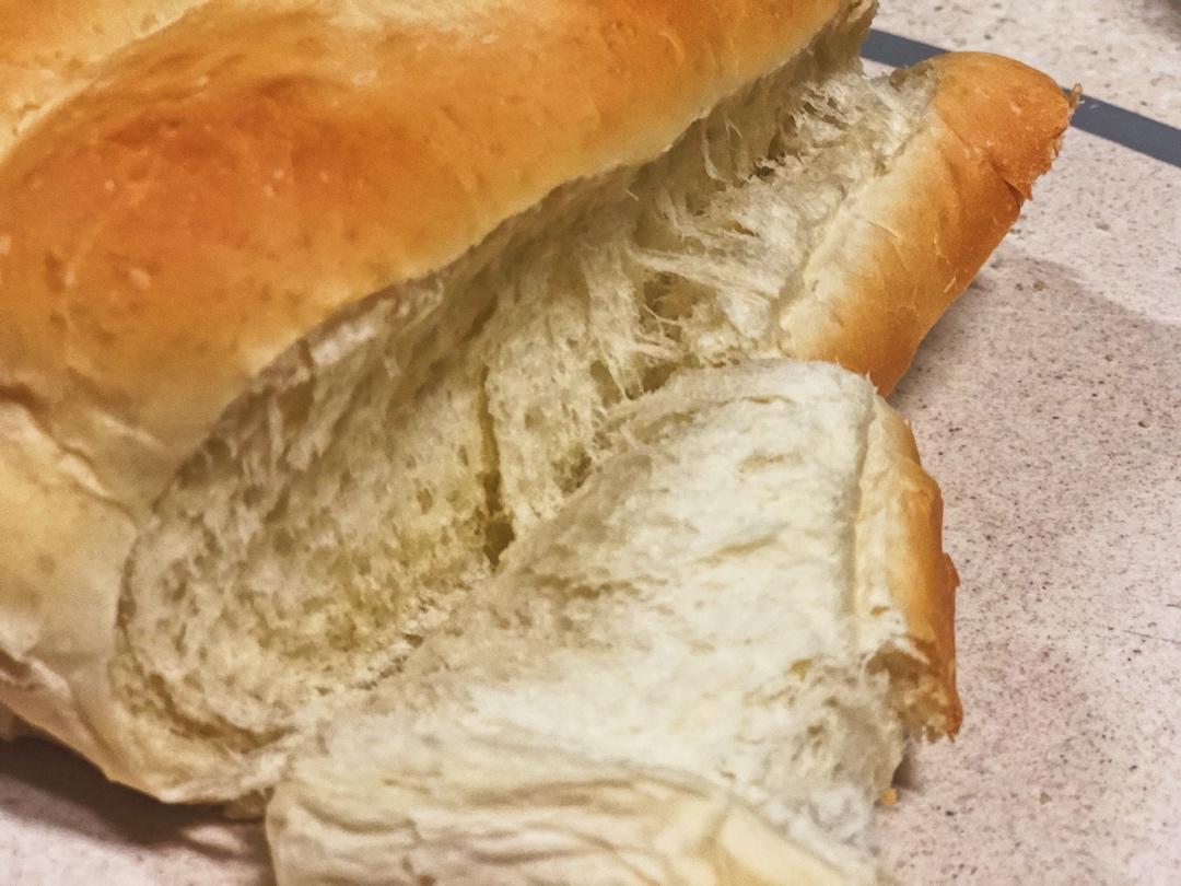 夺命软吐司(๑´ڡ`๑)超软拉丝极速方便的一次发酵吐司