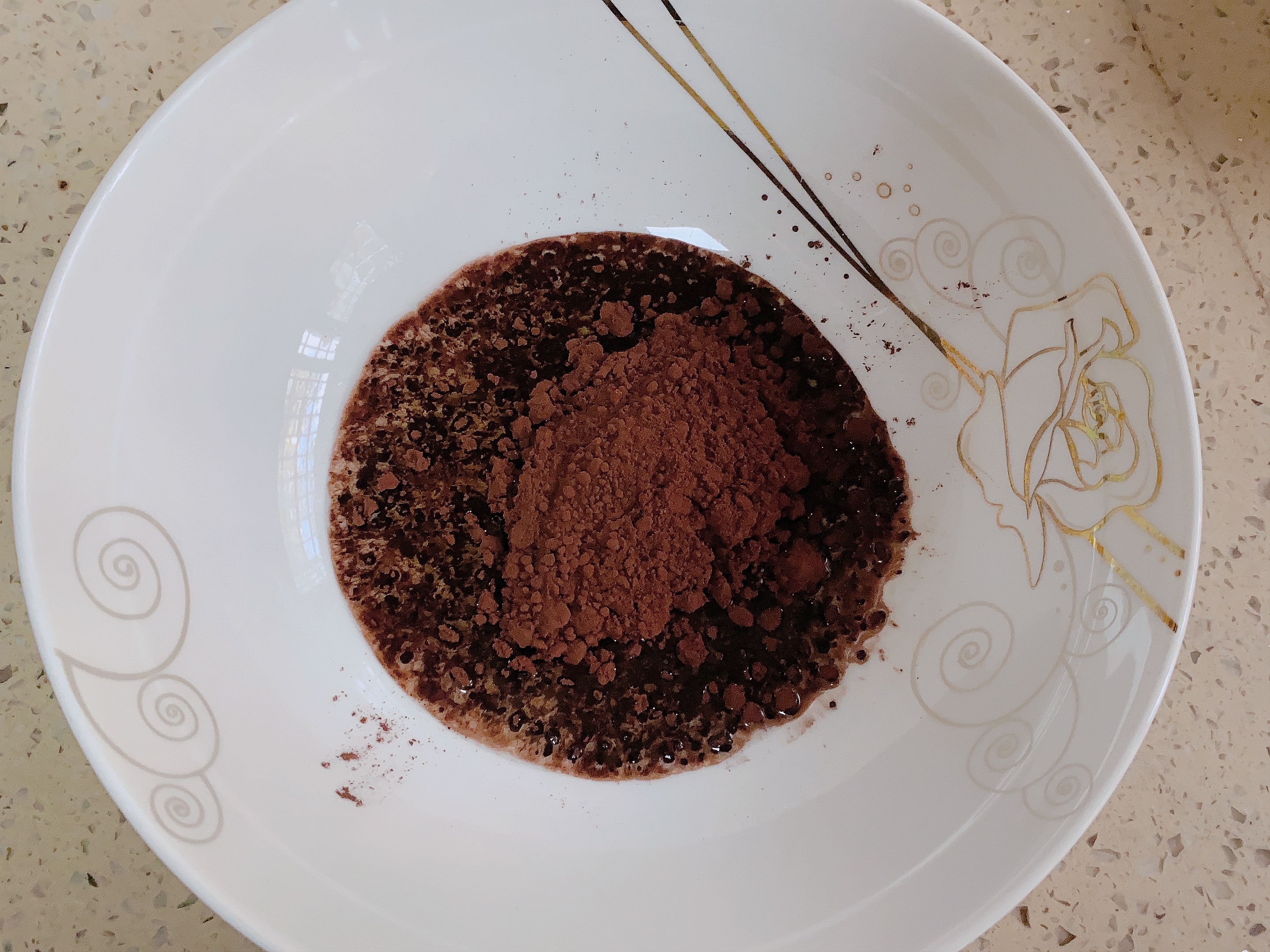 巧克力戚风蛋糕🍰（6寸）的做法 步骤2