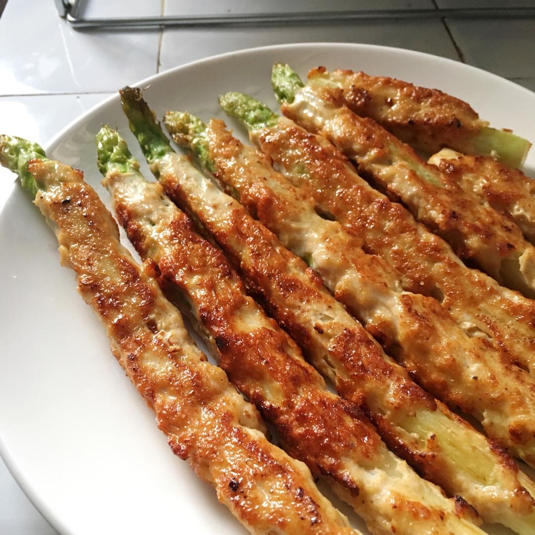 小羽私厨之芦笋鸡肉卷