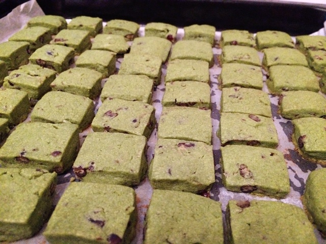 抹茶葡萄奶酥