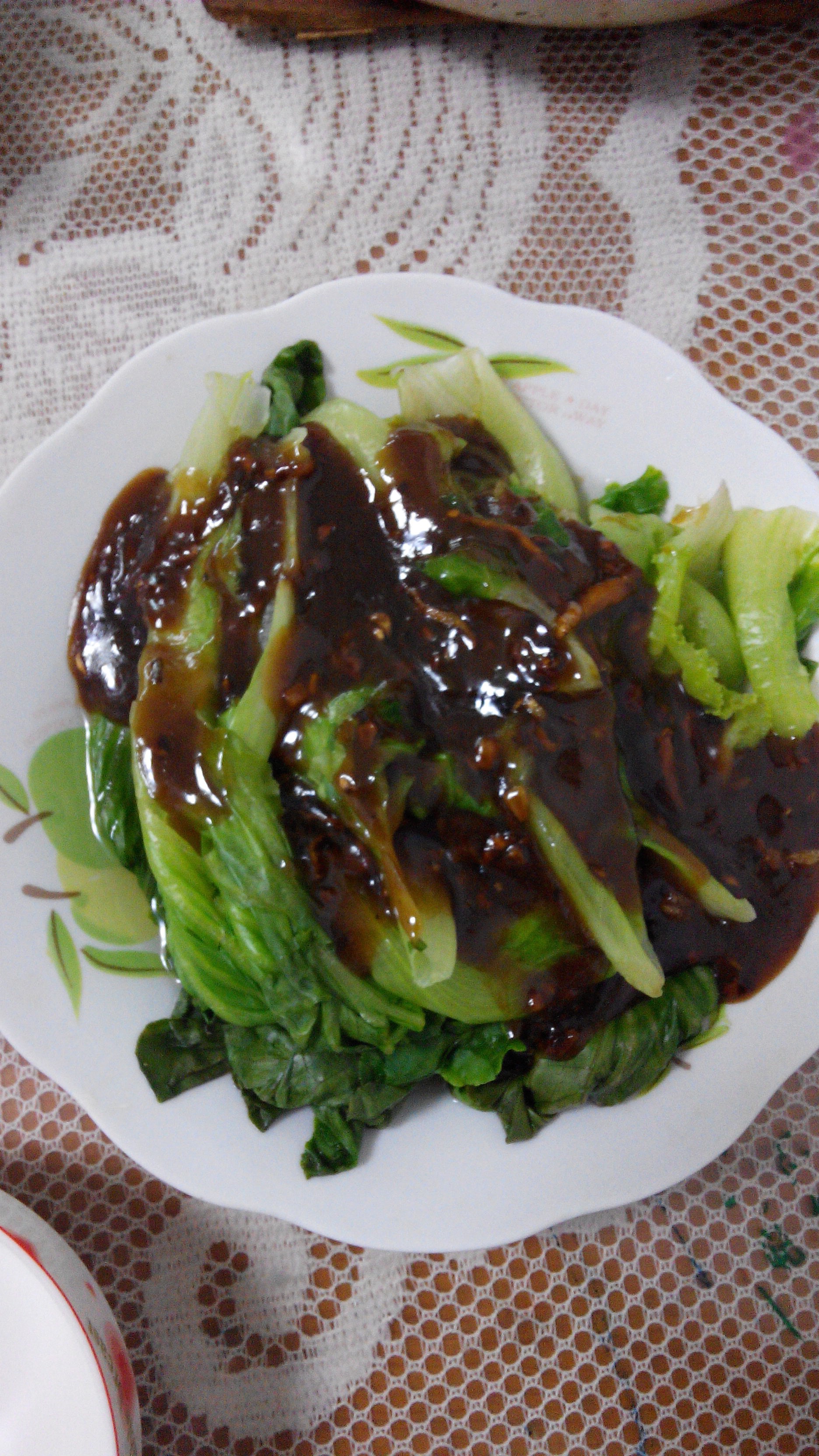 ゞ绵花の糖做的蚝油生菜