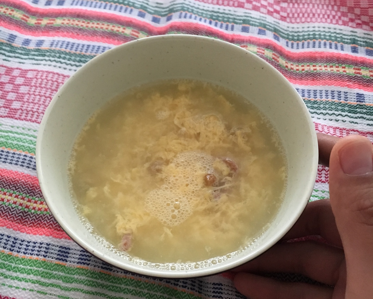 超简单的花生鸡蛋下奶汤的做法 步骤5