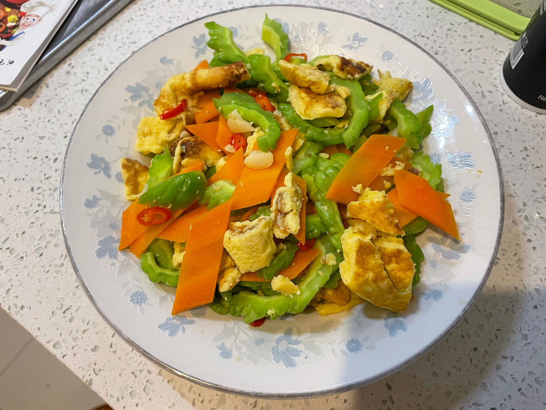 苦瓜炒蛋（清火菜）