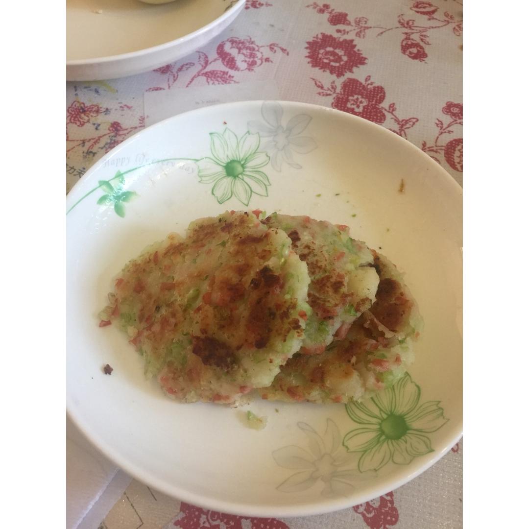 土豆火腿早餐饼
