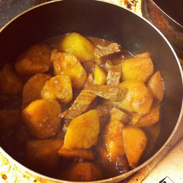 土豆炖牛肉