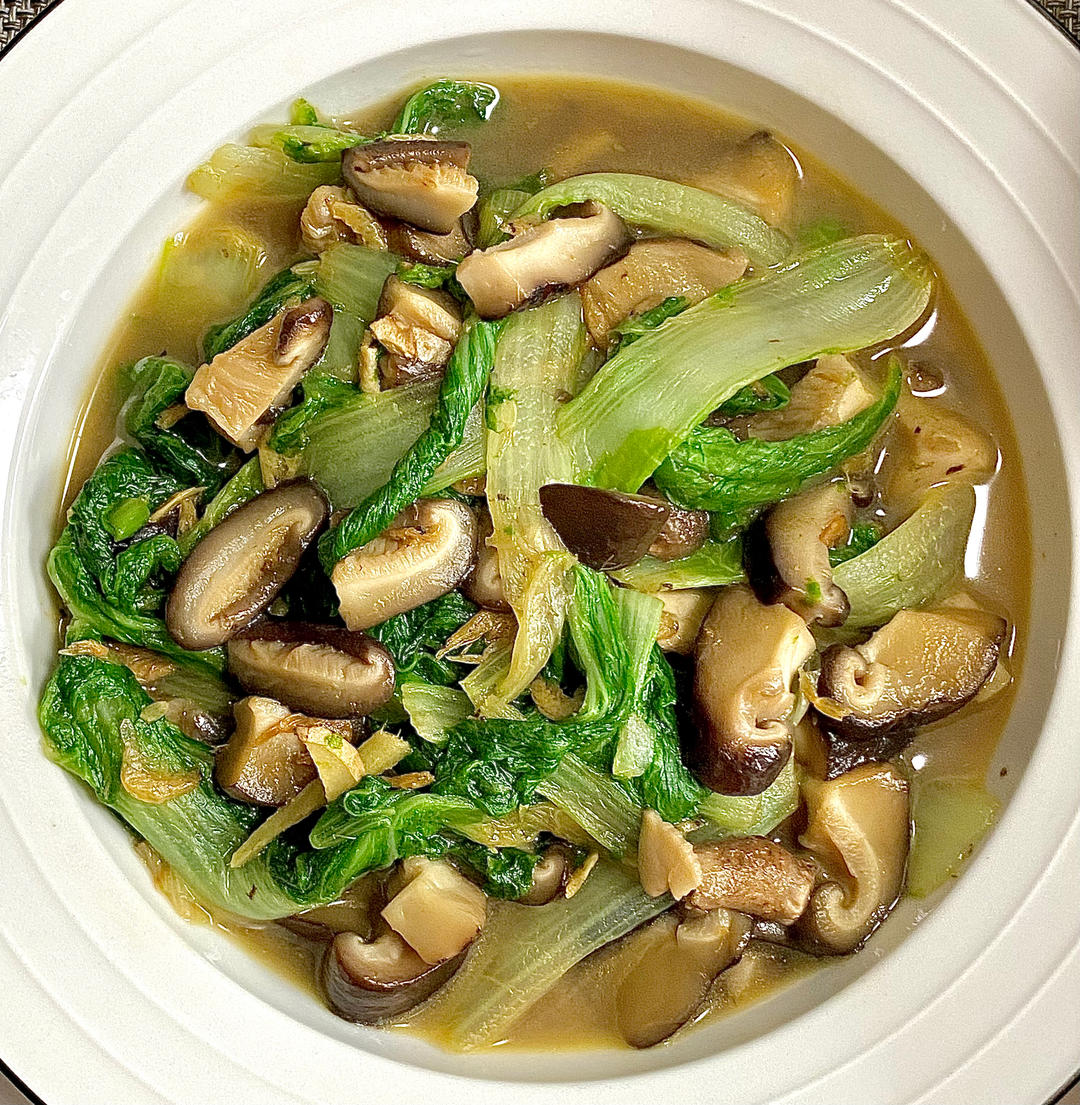 超级好吃的虾皮小白菜