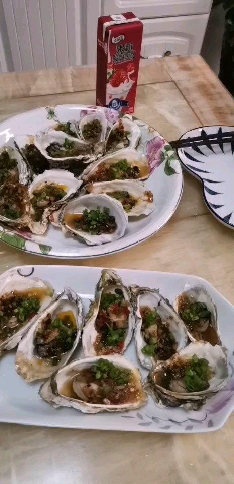 超简单～蒸蒜蓉生蚝
