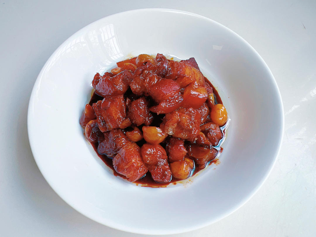 多力压榨玉米油之干豆角红烧肉