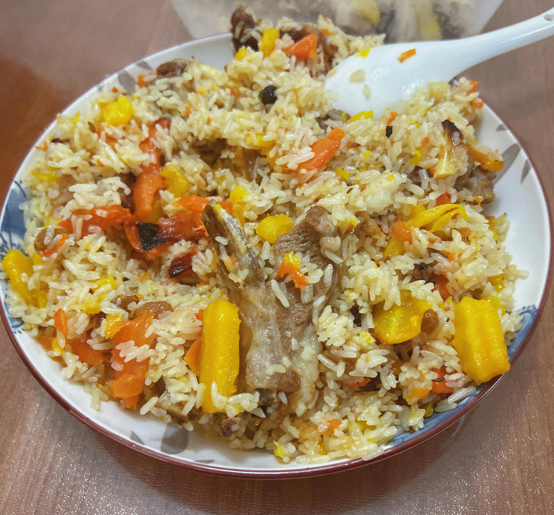 新疆手抓羊肉饭的做法