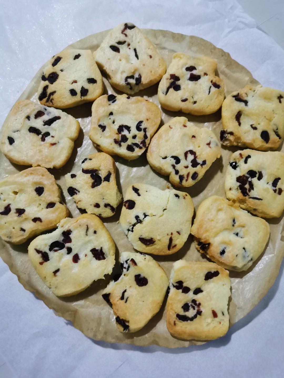 蔓越莓饼干 蔓越莓曲奇