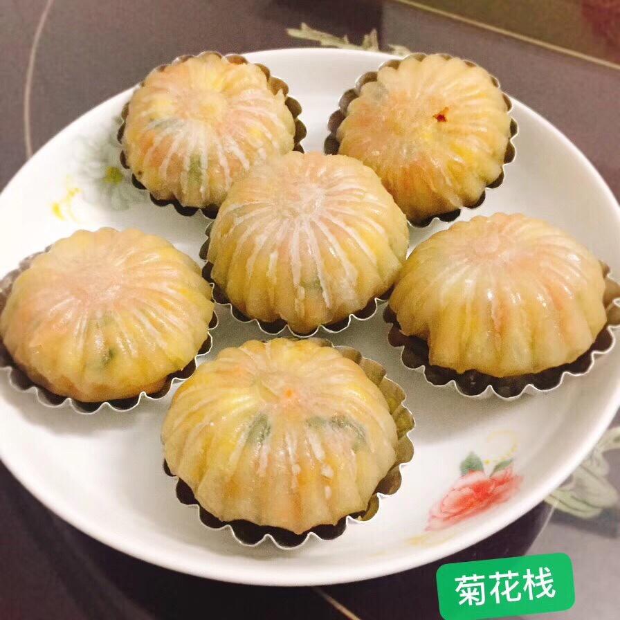 DIY面食_菊花馒头