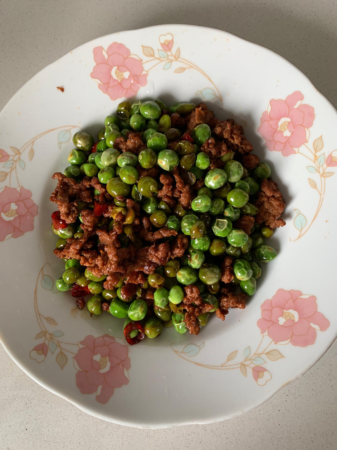 超下饭的豌豆肉沫