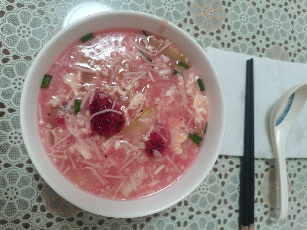 一人食鸡蛋面疙瘩汤(无油版)