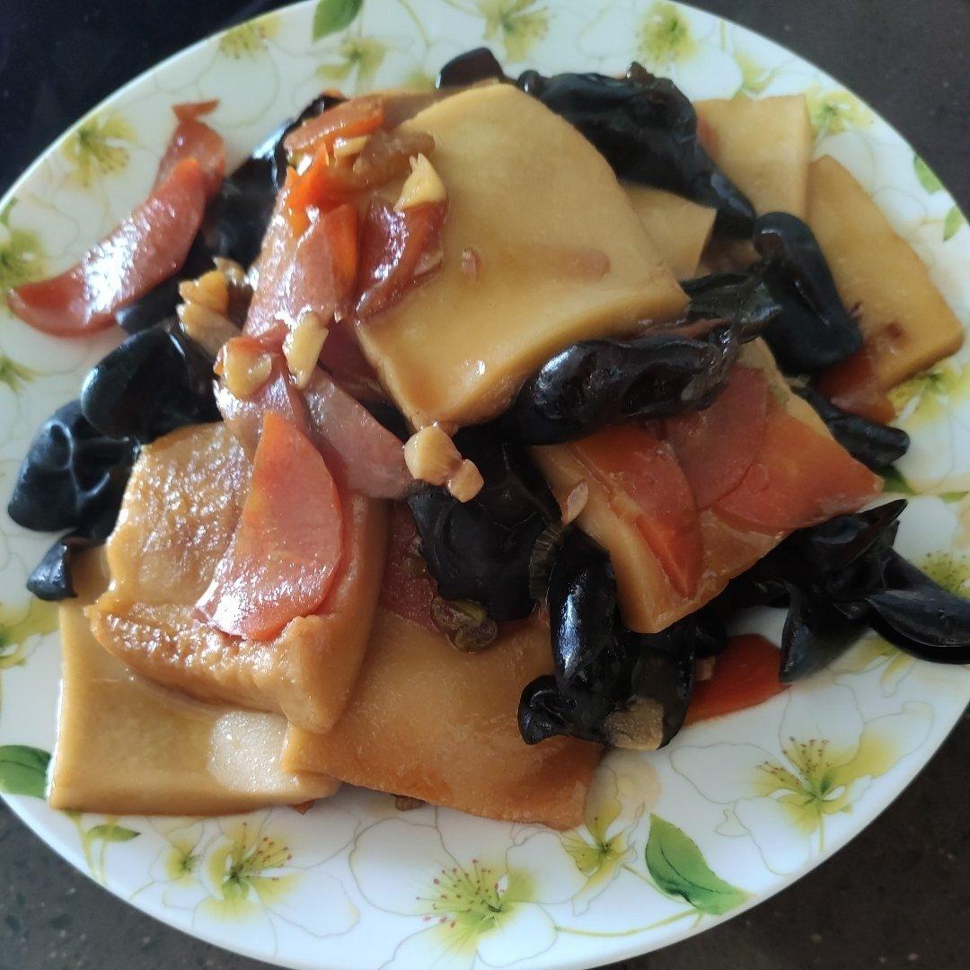 千叶豆腐烧木耳