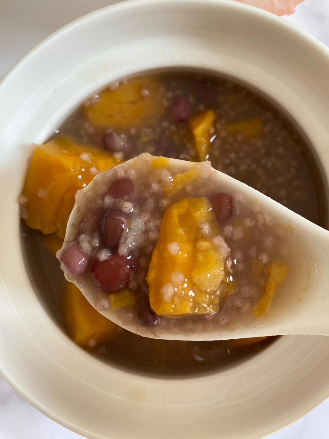 小米红薯红豆粥