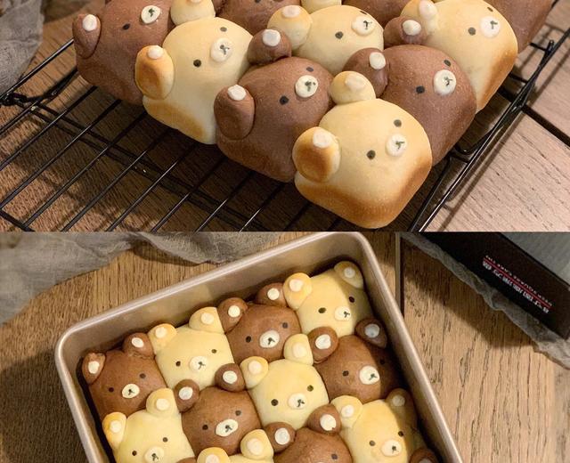 小熊挤挤面包的做法