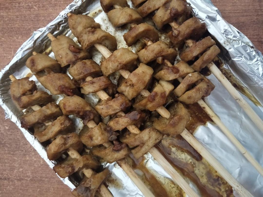 家庭烤箱烤面筋