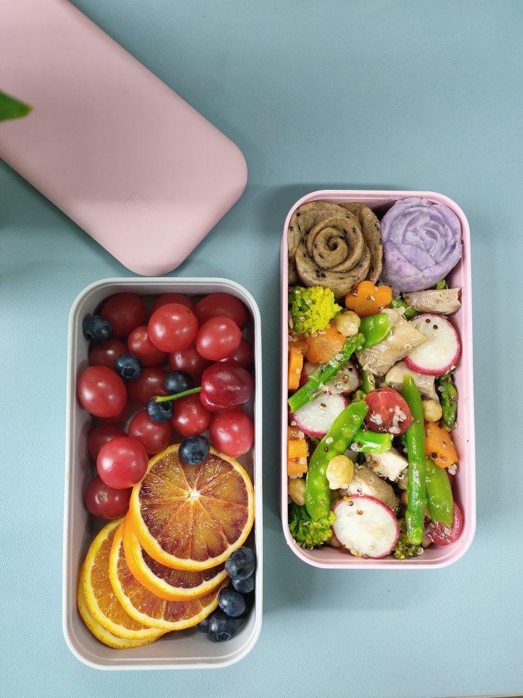 自制简单快手低脂低卡美味 上班族工作便当