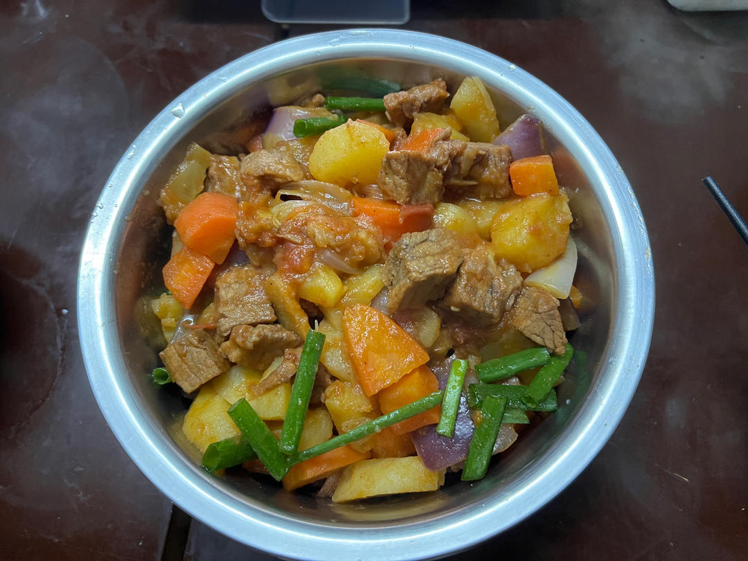 土豆炖牛肉
