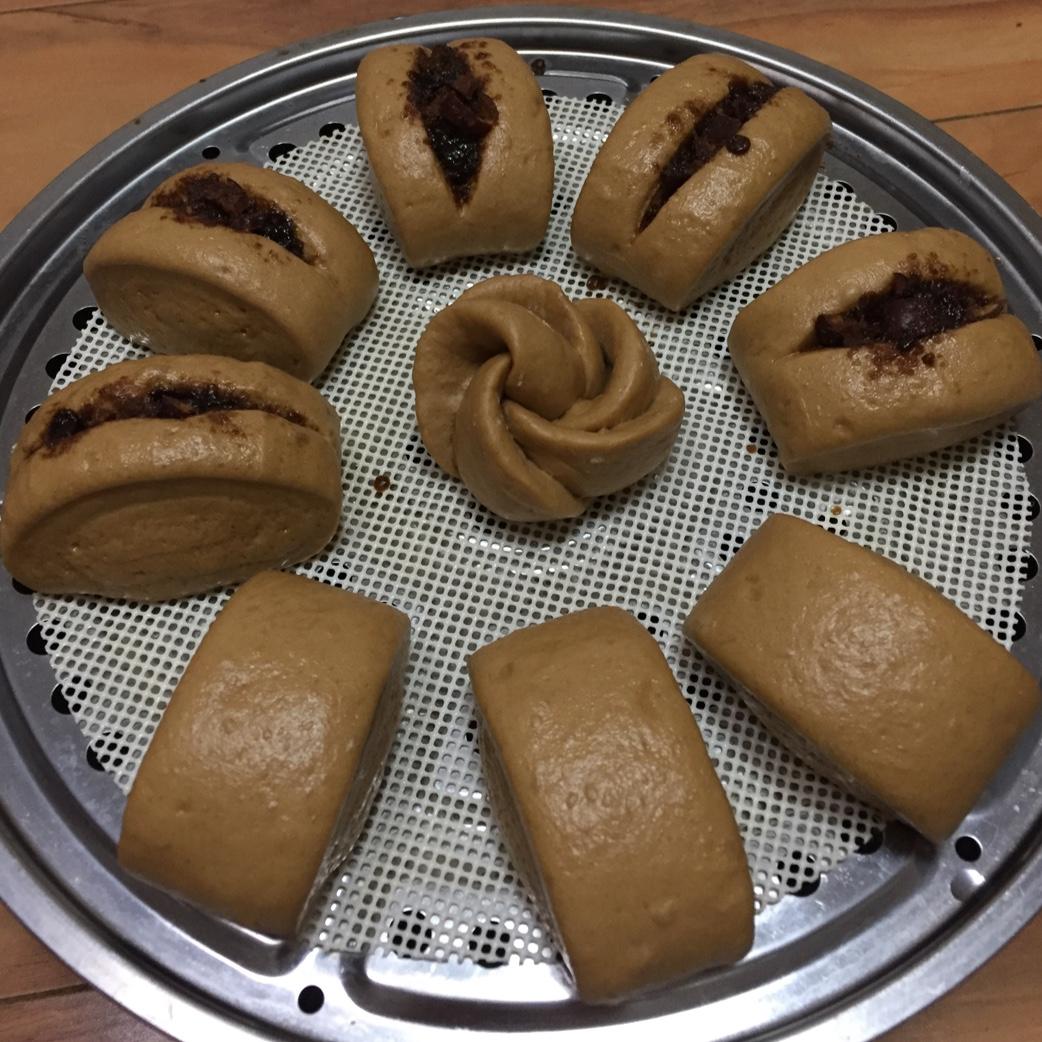 紫荷5做的红糖馒头红糖糕