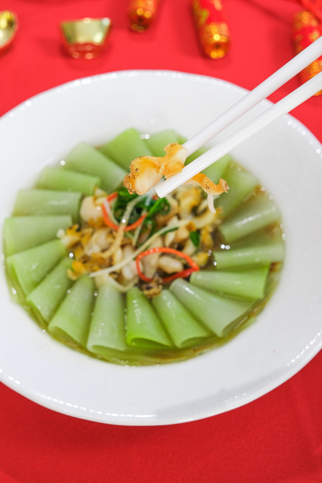 一夜鲍富！5分钟搞定年菜冷盘，清新爽脆~