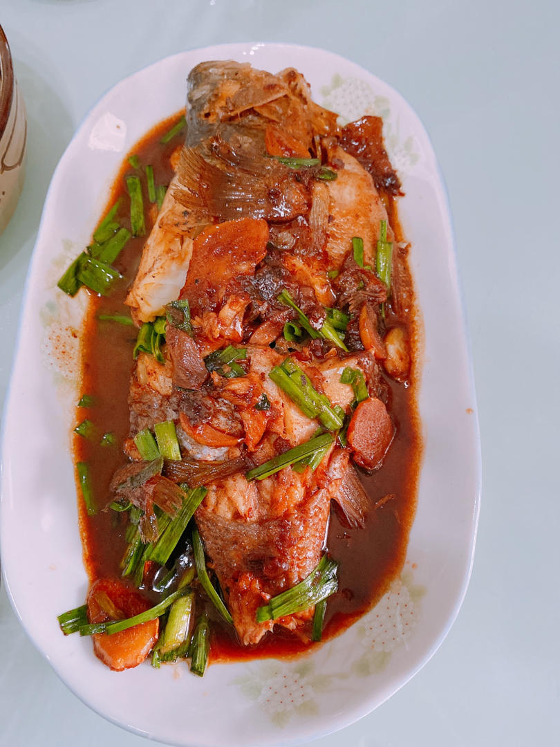 家常红烧鱼