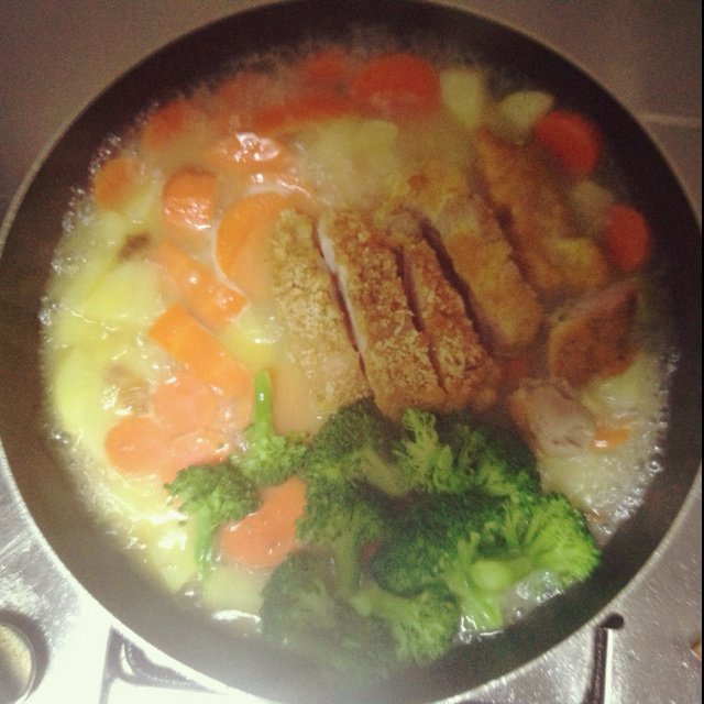 咖喱鸡排饭