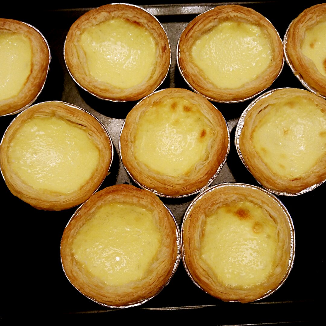 不加淡奶油蛋挞