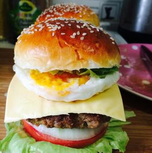土耳其肉排超级大汉堡（含汉堡胚做法）的做法 步骤33