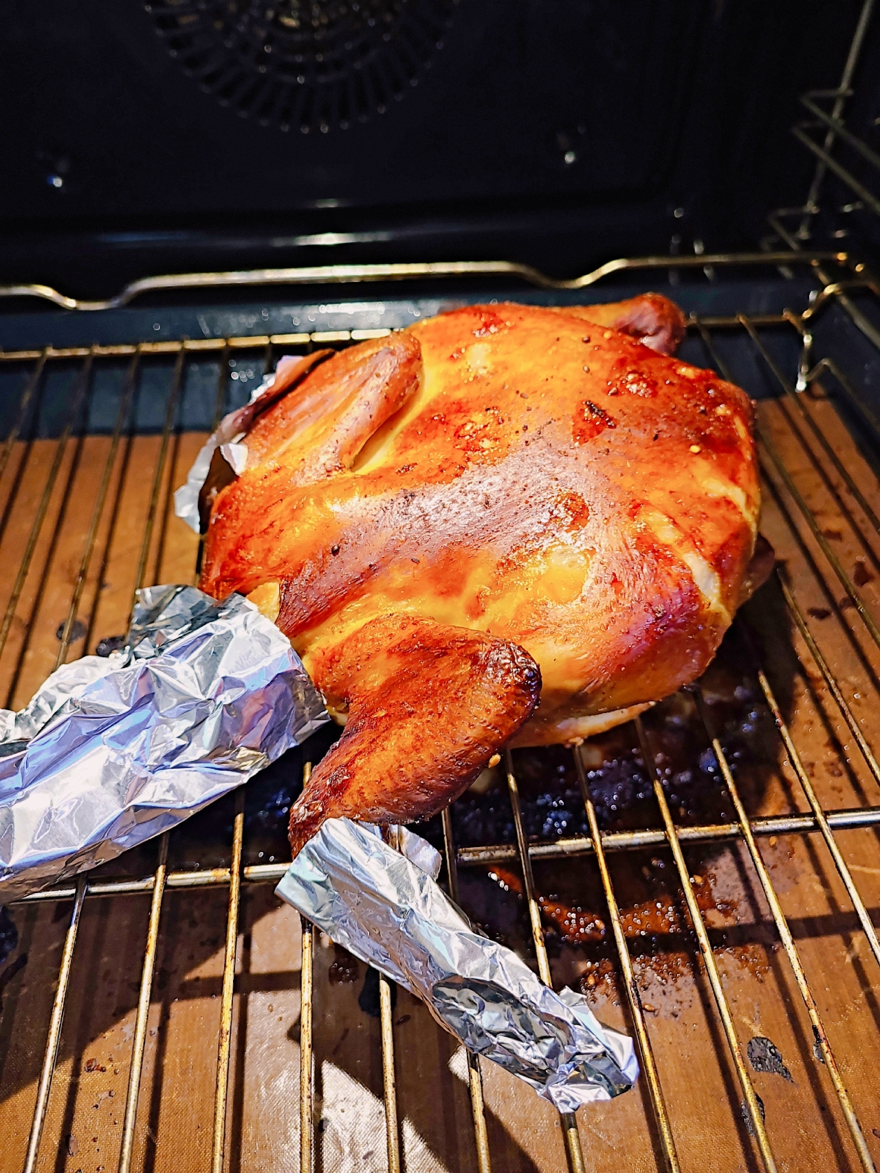 脆皮烤鸡——烤箱版的做法