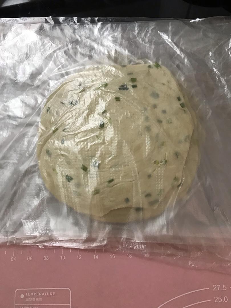 葱香四溢手抓饼