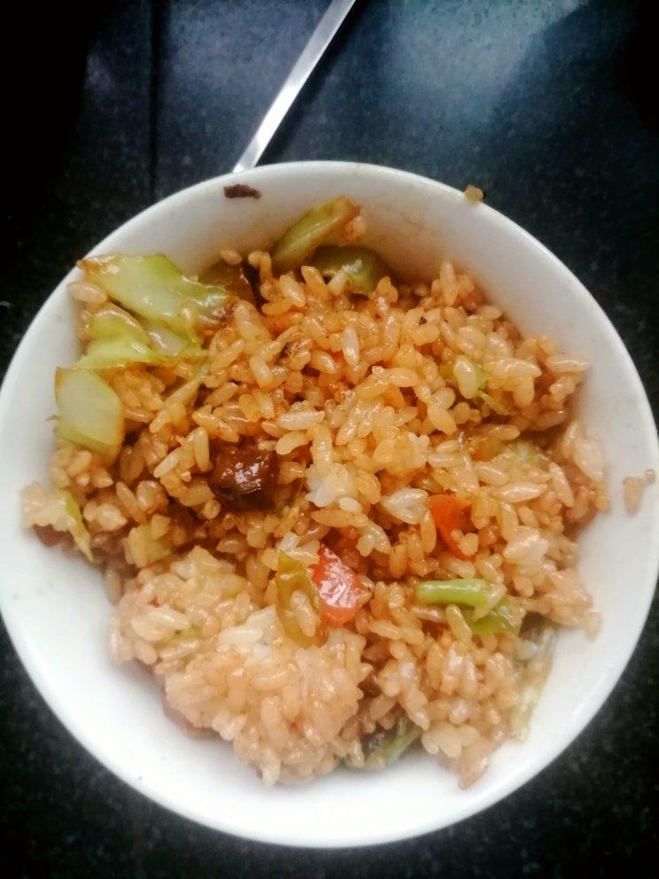 超开胃！香菇拌饭