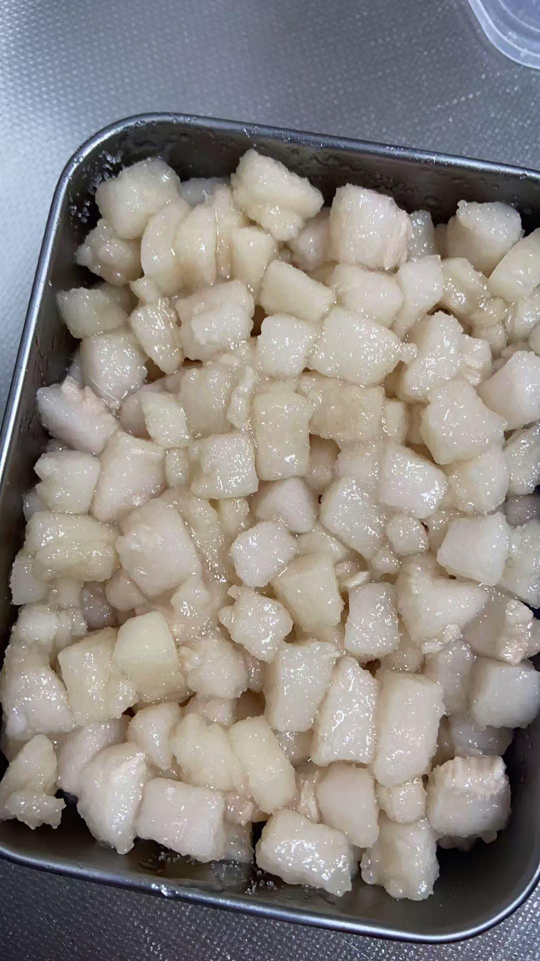 冰肉包里的冰肉（水晶包）