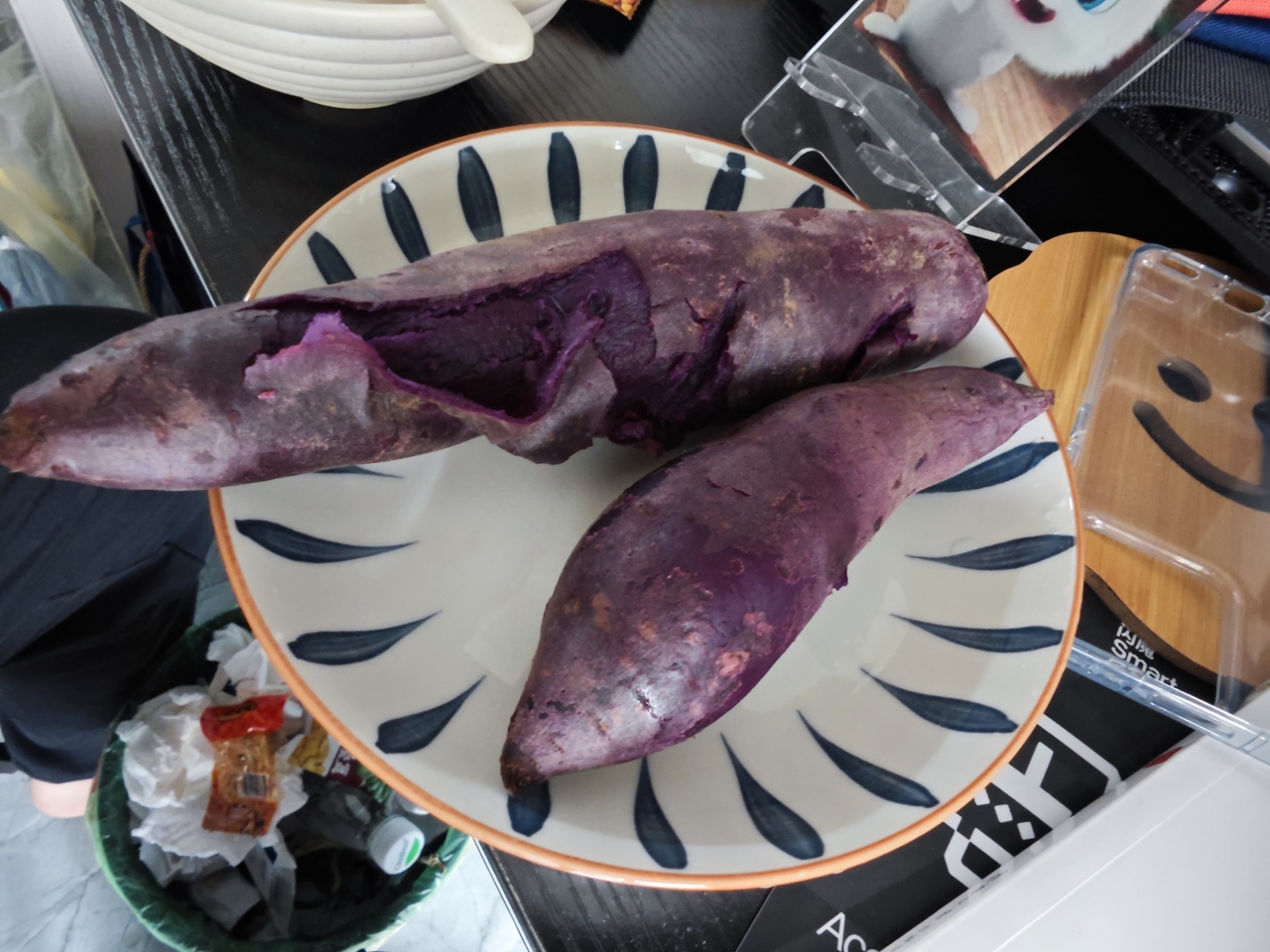 老婆爱吃的蒸紫薯 好吃又减脂
