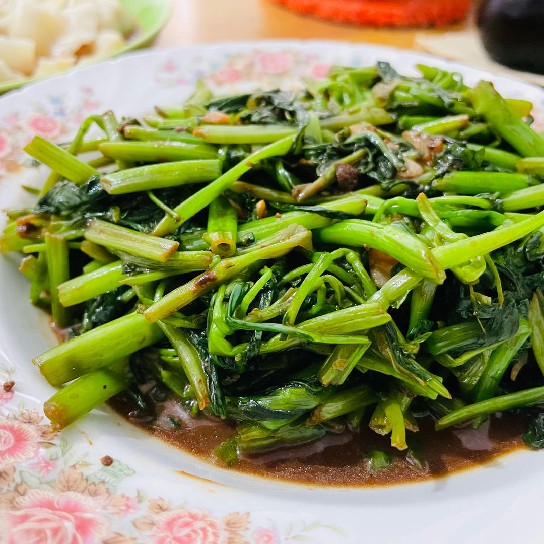 腐乳空心菜，好吃还减肥