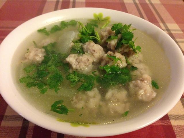 冬瓜鱼丸汤的做法