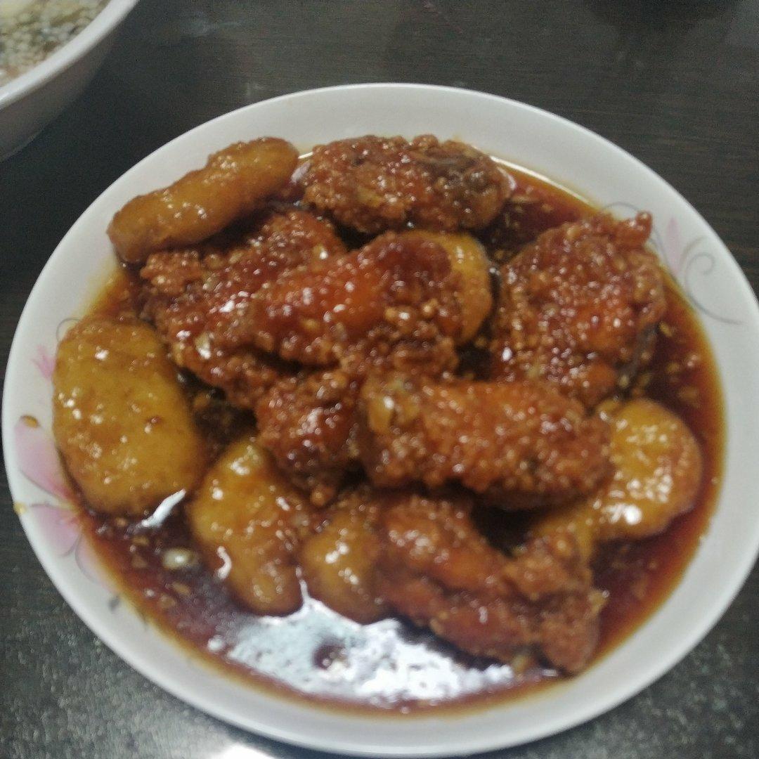 好吃到尖叫的韩国炸鸡，“韩式蜂蜜黄油炸鸡”