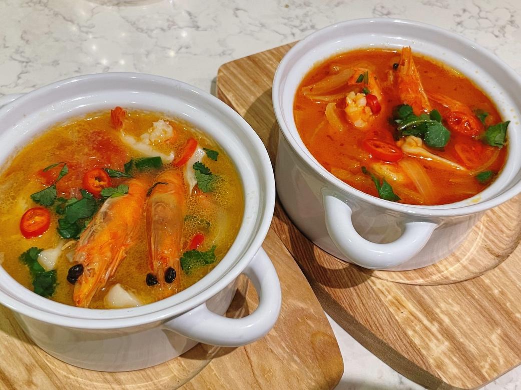 🇹🇭泰式冬阴功汤                 Thai Tom Yum Goong的做法