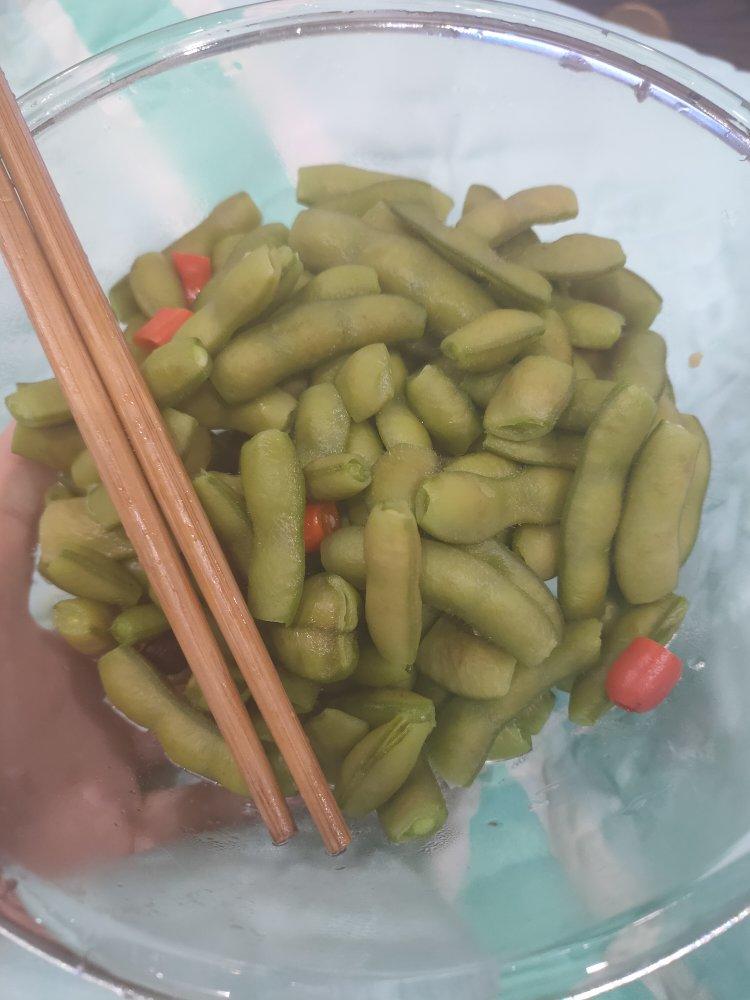 张姐-盐水毛豆（简单快捷下酒菜）