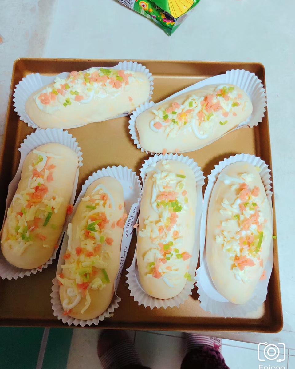 葱香芝士面包