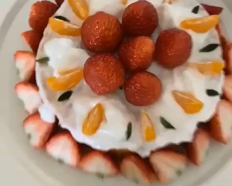 彩虹🌈老酸奶蛋糕的做法 步骤13