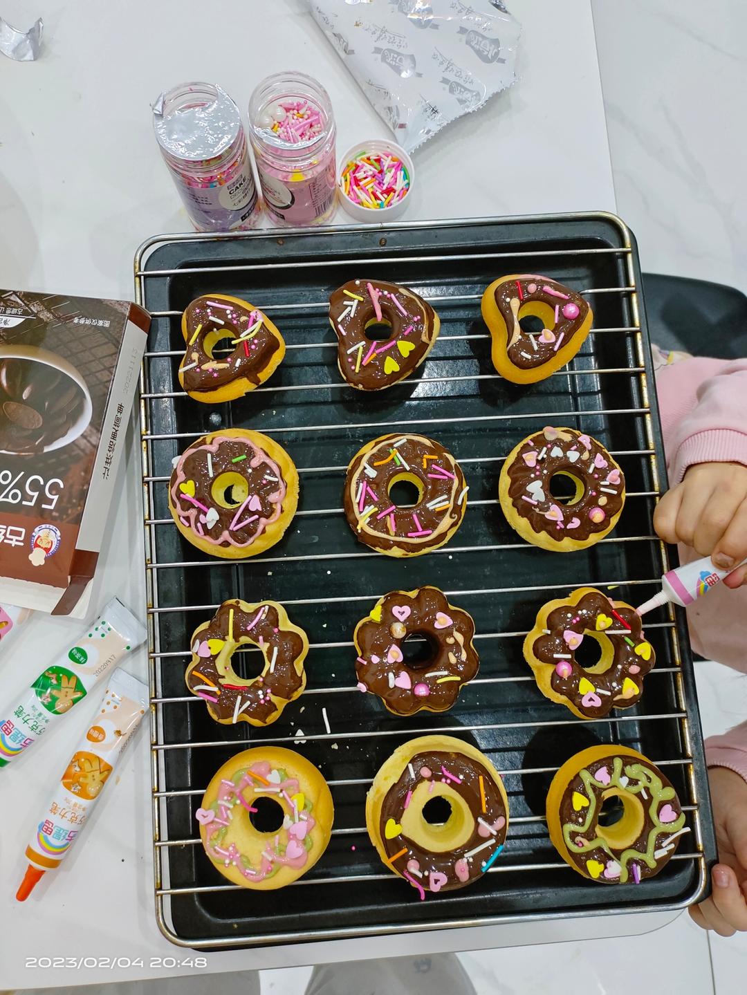 甜甜圈（无泡打粉烤箱版）