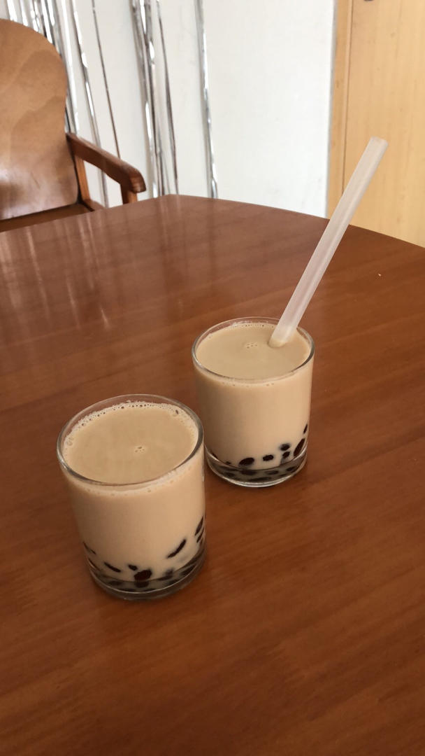 卢大宅门做的好吃简单易操作"自制珍珠奶茶"