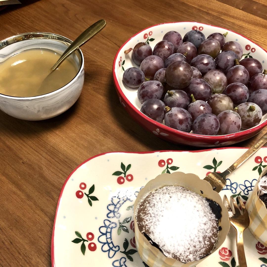 流心巧克力纸杯蛋糕（简单版）